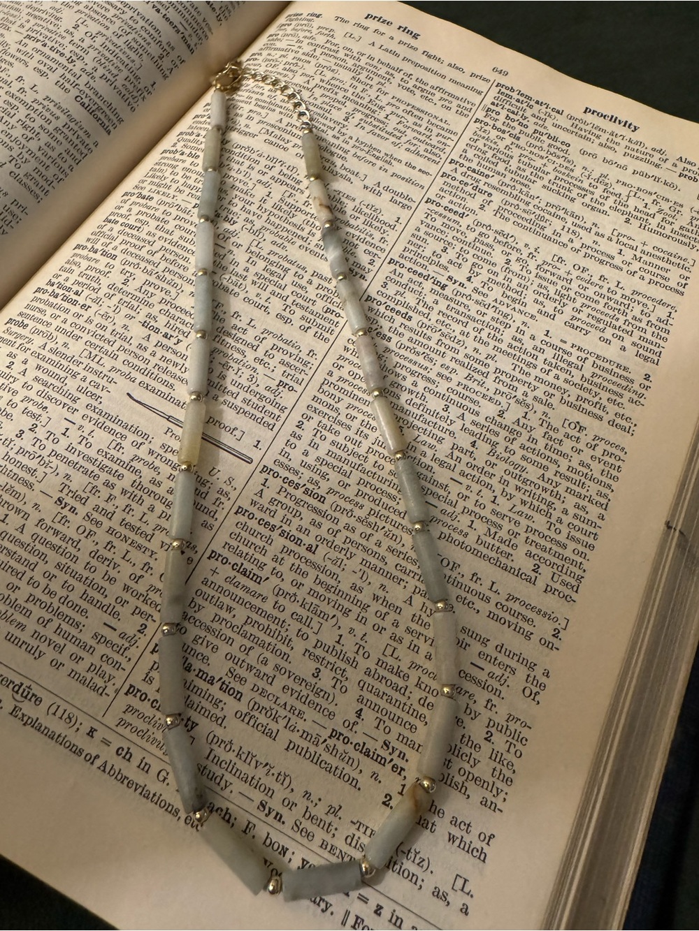 Elegant Cape Diablo Bead Necklace by